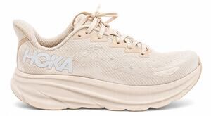 HOKA One Women’s Size 10 Clifton 9 Beige Cream Running Shoes Neutral Athletic